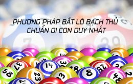 Cách Bắt Bạch Thủ Lô 1 Con